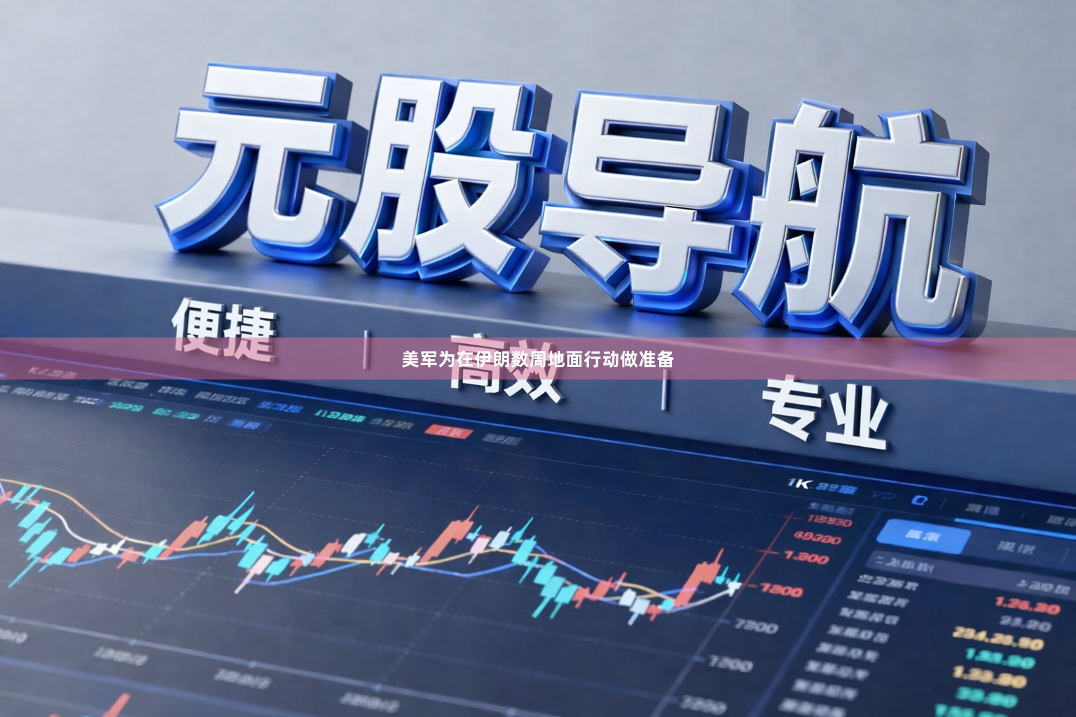 美军为在伊朗数周地面行动做准备